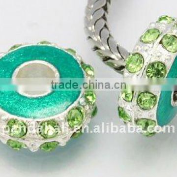 Rhinestone Bracelet Beads(ALRI-B003-3)