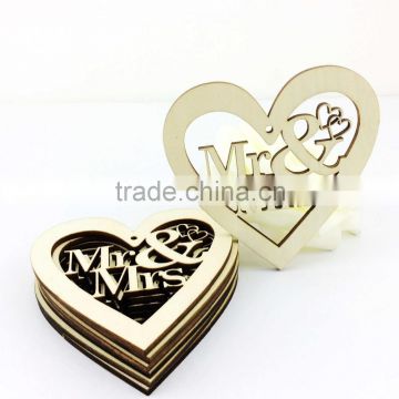 SD-123 arts and minds wooden hearts crafts for xmas decor