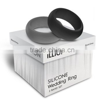 Custom And Eco-friendly Fashionable Silicone Wedding Ring