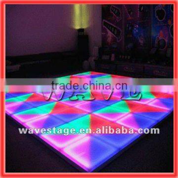 Hot 640 pcs RGB leds disco light dance floor (WLK-1-1)