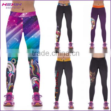 Polyster Spandex Leggings Factory Outlet Tight Sublimation Yoga Pants