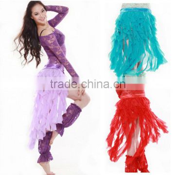 2014 fashionable belly dance hip scarf-long tassels (YL111)