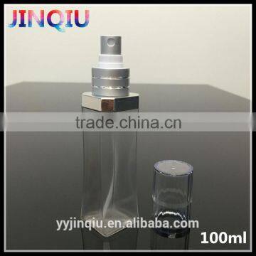 Hot sale products 100ml square empty perfume bottle , spray perfume bottle