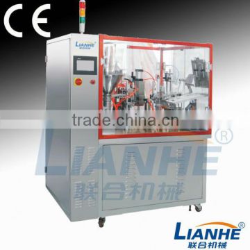 LH filling and sealing machine,ointment tube filling and sealing machine,tube filling and sealingvmachine