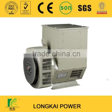 Longkai Power 3 Years Period Warranty Three Phase 1500rpm Single Bearing Brushless Alternators 10KW