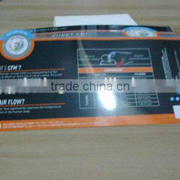 full color paper card printing