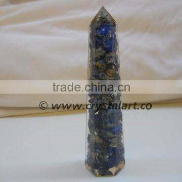 LAPIS LAZULE ORGONE OBELISK