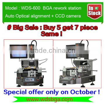 On Promotion ! Auto BGA reballing station WDS-600 infrared pcb repair machine