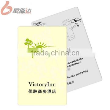 Blank Transparent Business Card with High Quality