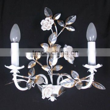 Russian style decorative wall sconces for flowers