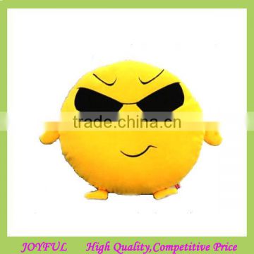 Hot sell popular cute plush emoji pillows