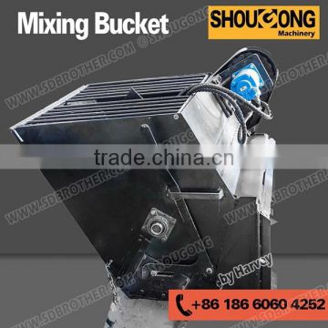 Cement Mixing Bucket Attachment
