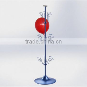 3 Tier Modern, Smooth, Luster Metal Blloon Stand