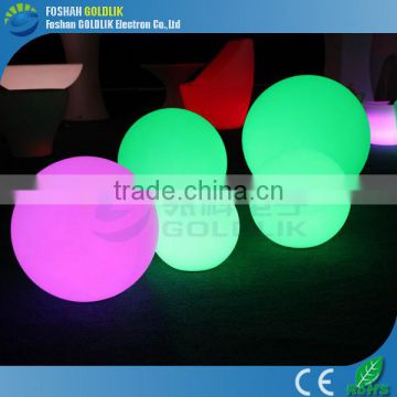 2014 hot sale! Rechargeable Lithium Battery Powered Waterproof LED Ball