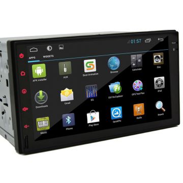 1024*600 Multi-language Android Double Din Radio 1080P For Bmw