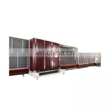 Vertical insulating glass production line