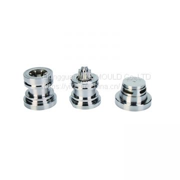 CNC lathe machining of precision non-standard round parts with circular core