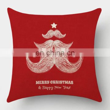 i@home Christmas theme simple style chair sofa linen pillow cushion cover