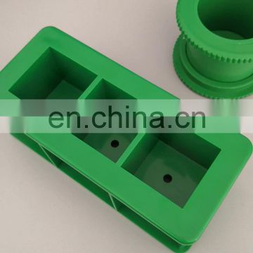 40mm Cube Three Gang Plastic Test Moulds