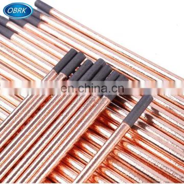 Copper coated pointed arc air gouging carbon electrode rod 8*305mm