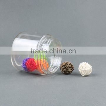 wholesale Storage Type Glass Materil glass jam jar with tin lids