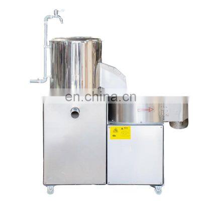 High Quality Multi function Potato Washing Peeling Cutting Machine