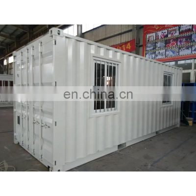 20GP low cost new second hand Black Customized modified shipping modular labor saving container house