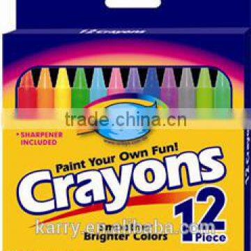 Mini 12 Pens Crayons 0.66 Cm In Diameter B0019