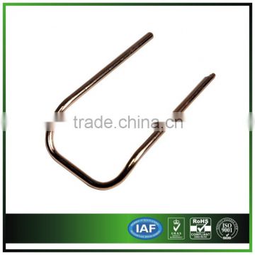 U-shaped nicket-plated sintered Copper Heat Pipe
