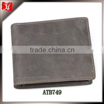 xinghao handmade leather famous brand men's wallets from china