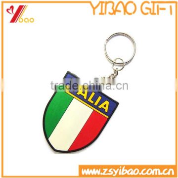 China Supplier Custom soft pvc/Metal/plastic 3d and 2d keychain