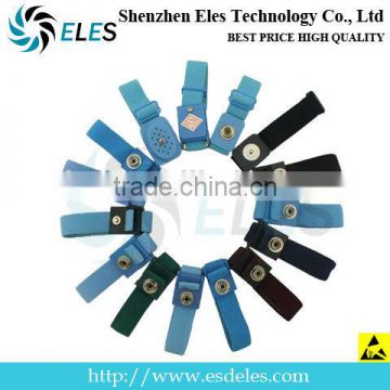 Factory price dual coled cord antistatic wrist strap with CE certificate