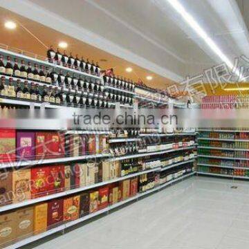 Dachang Manufacturer Heavy Duty Supermarket Shelving Single Sided