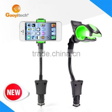 Supplier of China car acessories one USB port car charger holder for smartphone