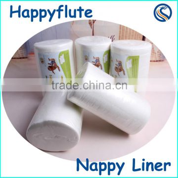 biodegradable & flushable diaper liners,disposable baby cloth diaper liner,soft bamboo nappy liner