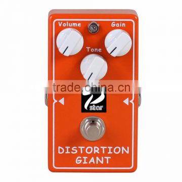 hand made guitar effect pedal distortion giant