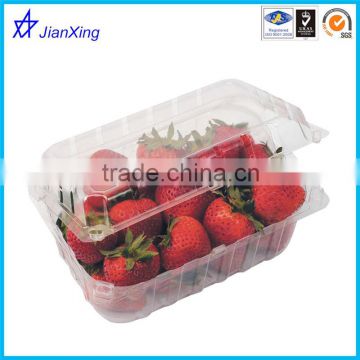 PET disposable plastic fruit container/salad boxes