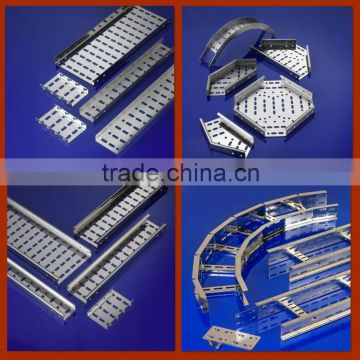 Flexible perforated cable tray with galvanized for cable in construction