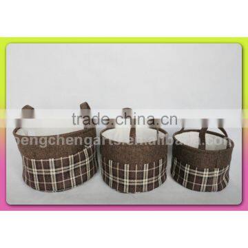 Laundry basket pp handle bags