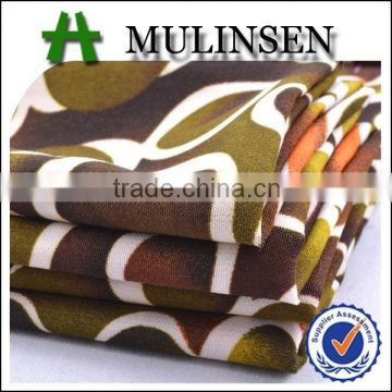 Mulinsen Textile Woven new design print Wool Peach kuwaiti abaya fabric