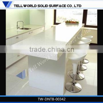 acrylic solid surface table tops, artificial stone tables and chairs,restaurant dining table
