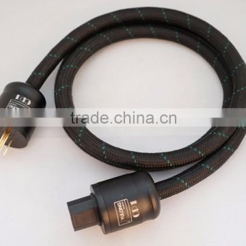 Yulong Audio CP1 HiFi OFC Power Cable/ Power Line (Gold Plated Plugs)