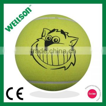 Branded jumbo tennis ball