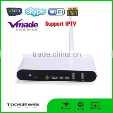 Android DVB-T/T2 hybrid ott box