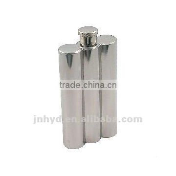 2015 new product of mirror grinding stainless steel flagon