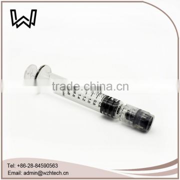 2ml glass luer lok syringe