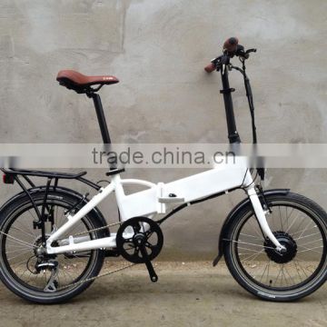 hot sale newly developed mini folding electric bike with luggage rack for girls and children HJ-F11
