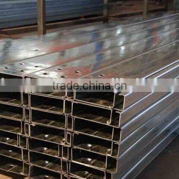 2016 Hot sale galvanized steel c section c purlin