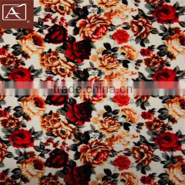 flower design super soft printed shavel micro flannel blanket