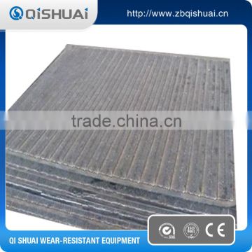 Qishuai 10+4mm wear overlay steel plate